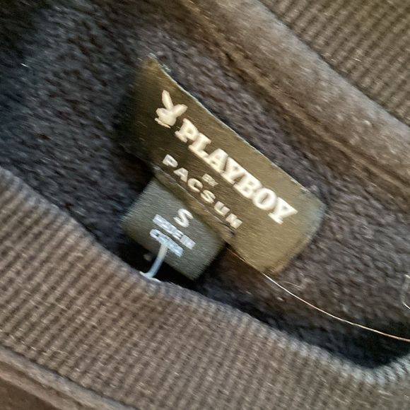 Playboy By PAC Sun Sweatshirt Size Small - Picture 2 of 5